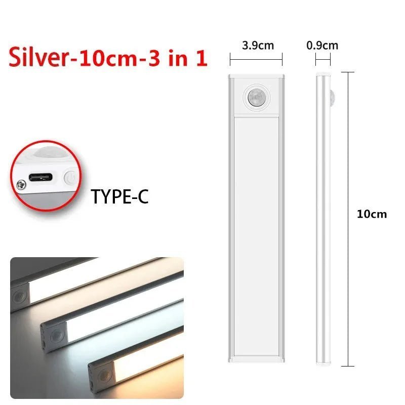 10 - 60cm LED Ultra Thin Lights Motion Sensor - Fizu