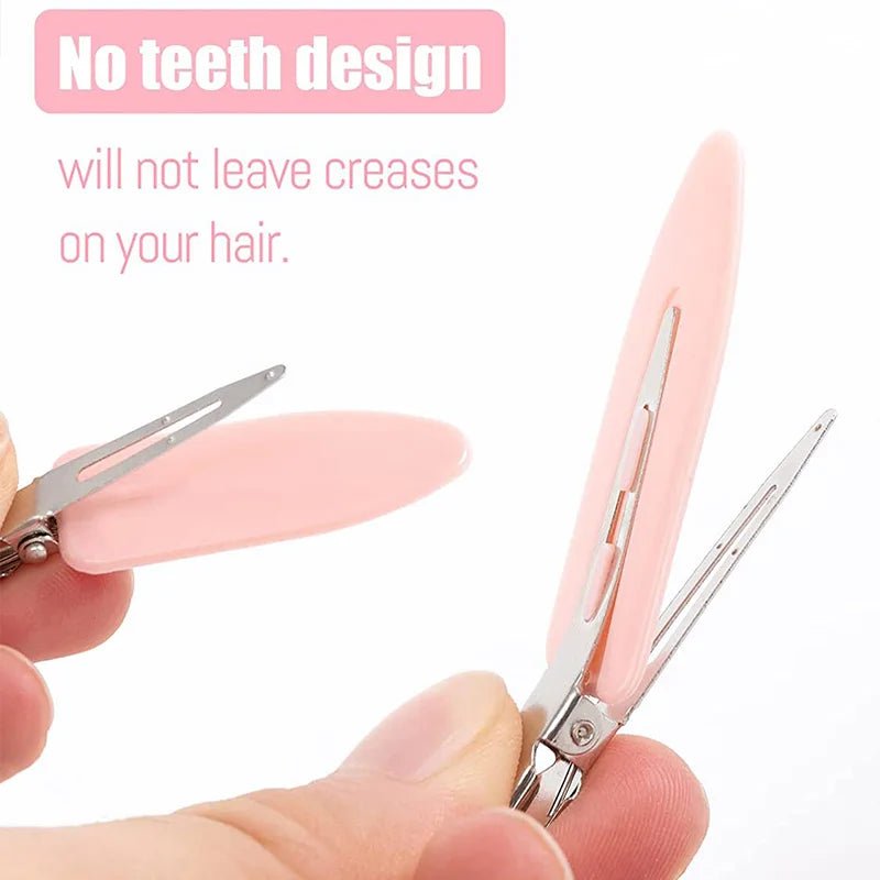 10pcs/set No Crease Basic Hair Clips For Women - Fizu