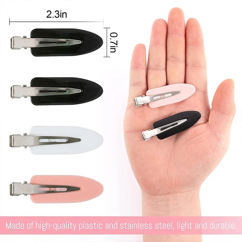 10pcs/set No Crease Basic Hair Clips For Women - Fizu