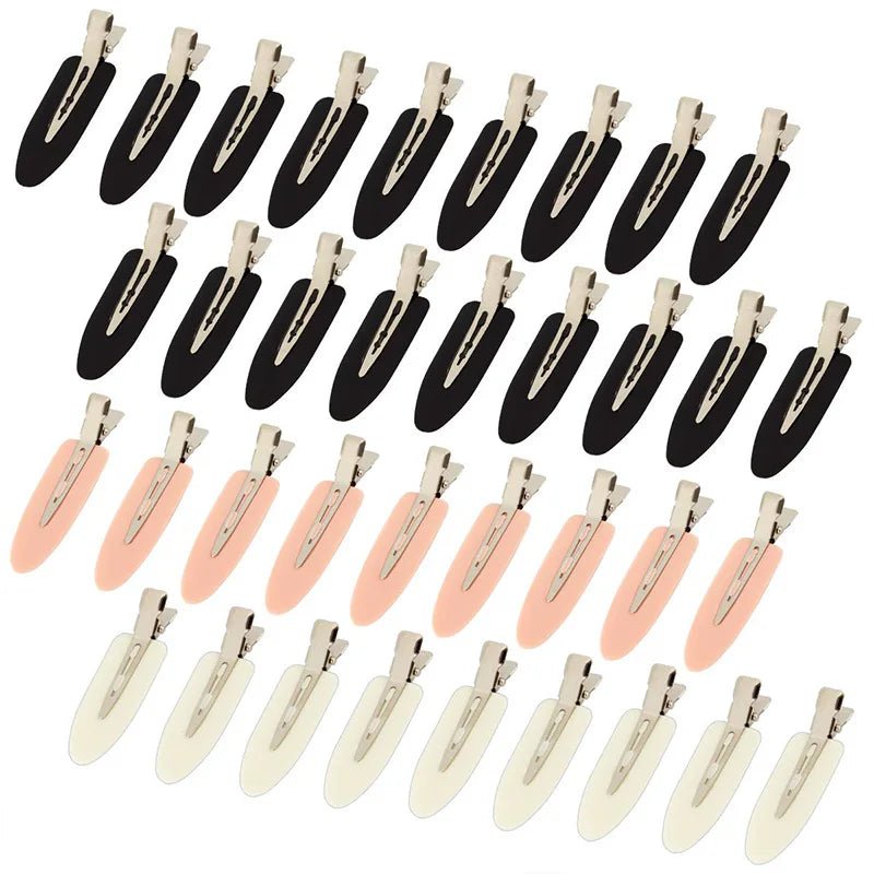 10pcs/set No Crease Basic Hair Clips For Women - Fizu