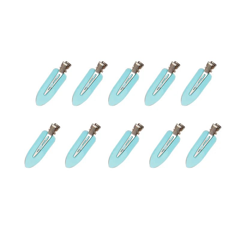 10pcs/set No Crease Basic Hair Clips For Women - Fizu