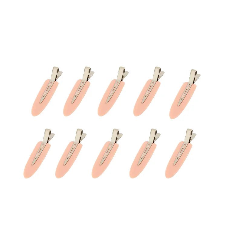 10pcs/set No Crease Basic Hair Clips For Women - Fizu