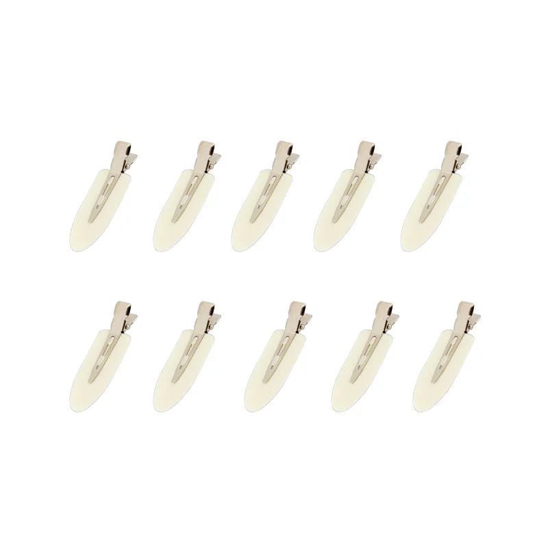 10pcs/set No Crease Basic Hair Clips For Women - Fizu
