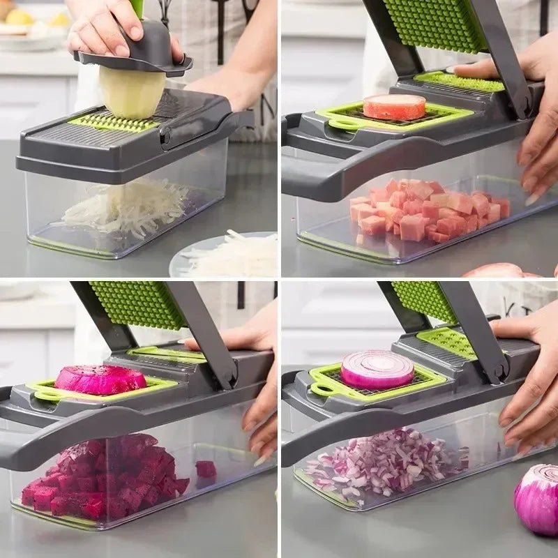 14/16 in 1 Multifunctional Vegetable Chopper - Fizu