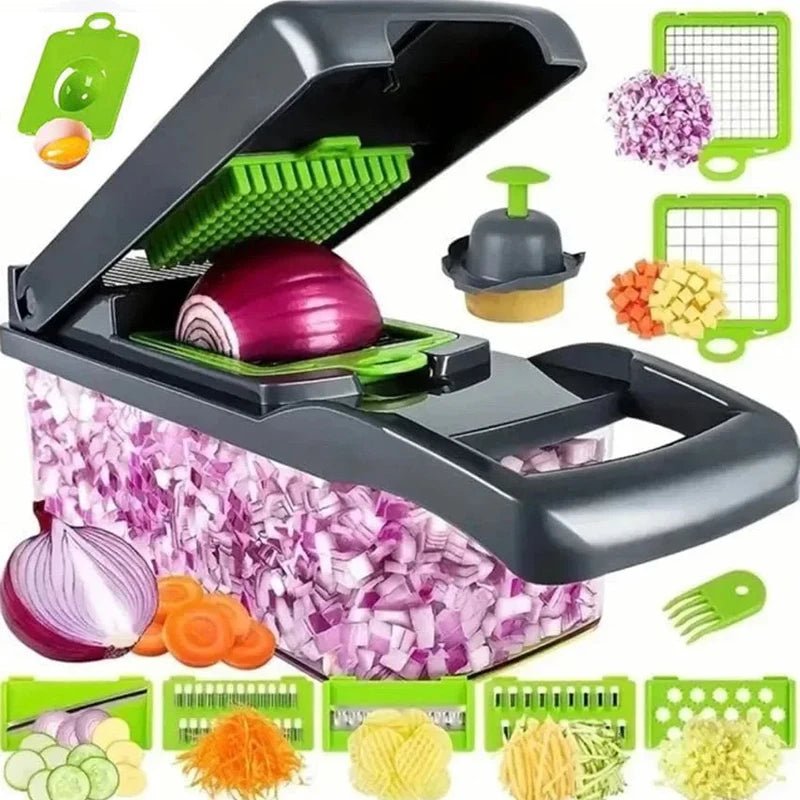 14/16 in 1 Multifunctional Vegetable Chopper - Fizu