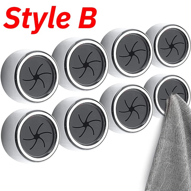 8/1Pcs Self Adhesive Towel Plug Holder - Fizu