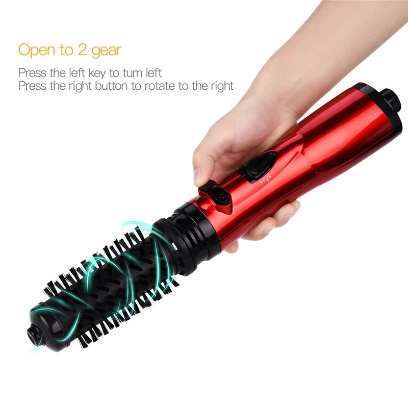 Hot Air Brush 2 Replaceable Head 360 Rotating