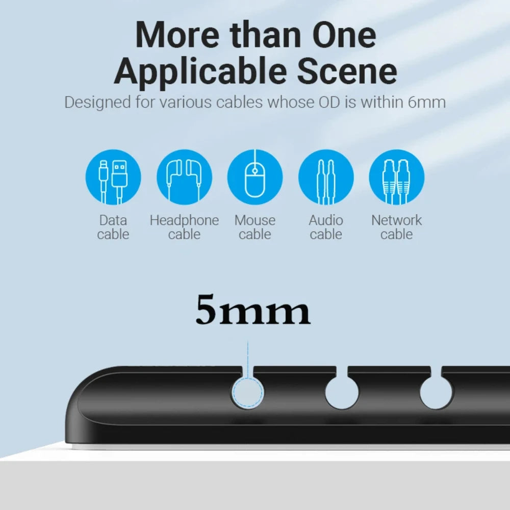 Cable Organizer Silicone USB