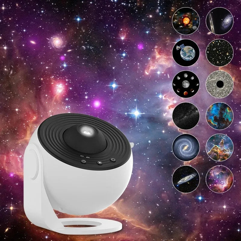 LED Night Light Galaxy Projector 360°