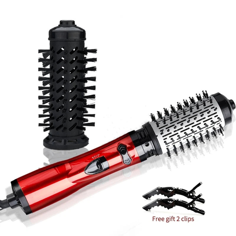 Hot Air Brush 2 Replaceable Head 360 Rotating