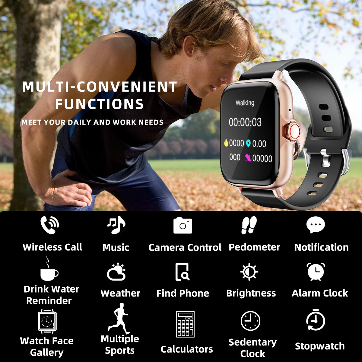 Smart Watch Waterproof