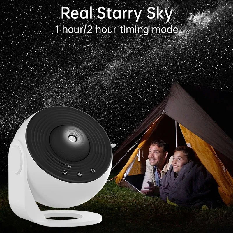 LED Night Light Galaxy Projector 360°