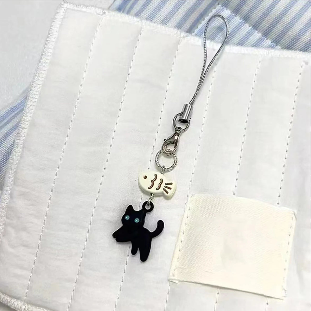 Black Cat Phone Charms