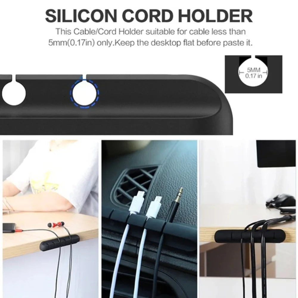 Cable Organizer Silicone USB