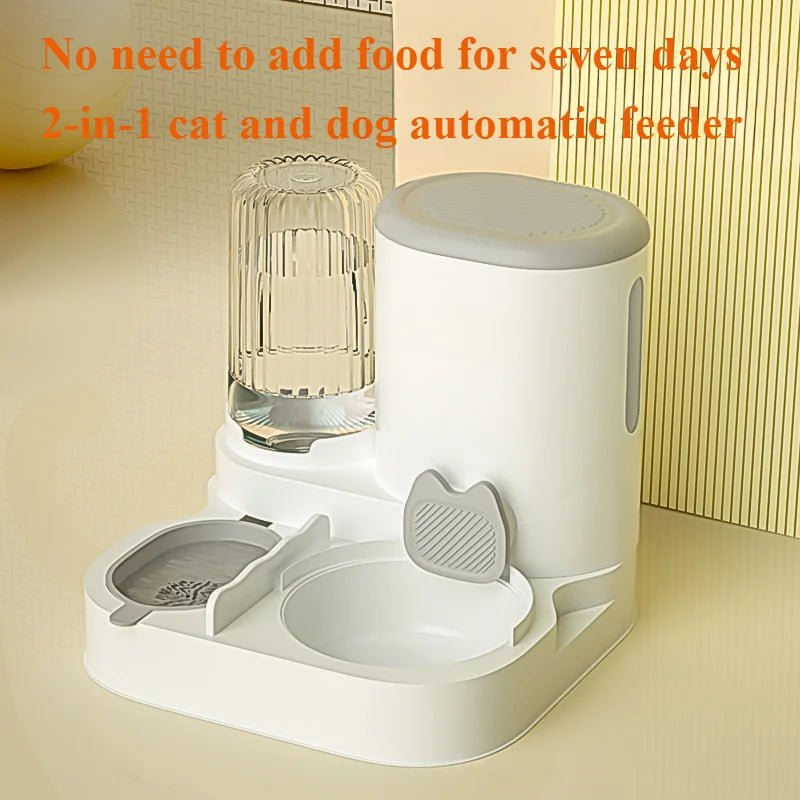 Cat bowl automatic feeder for pets - Fizu
