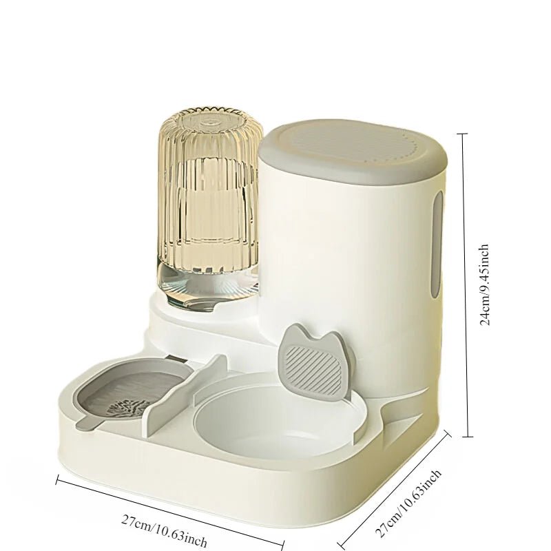 Cat bowl automatic feeder for pets - Fizu