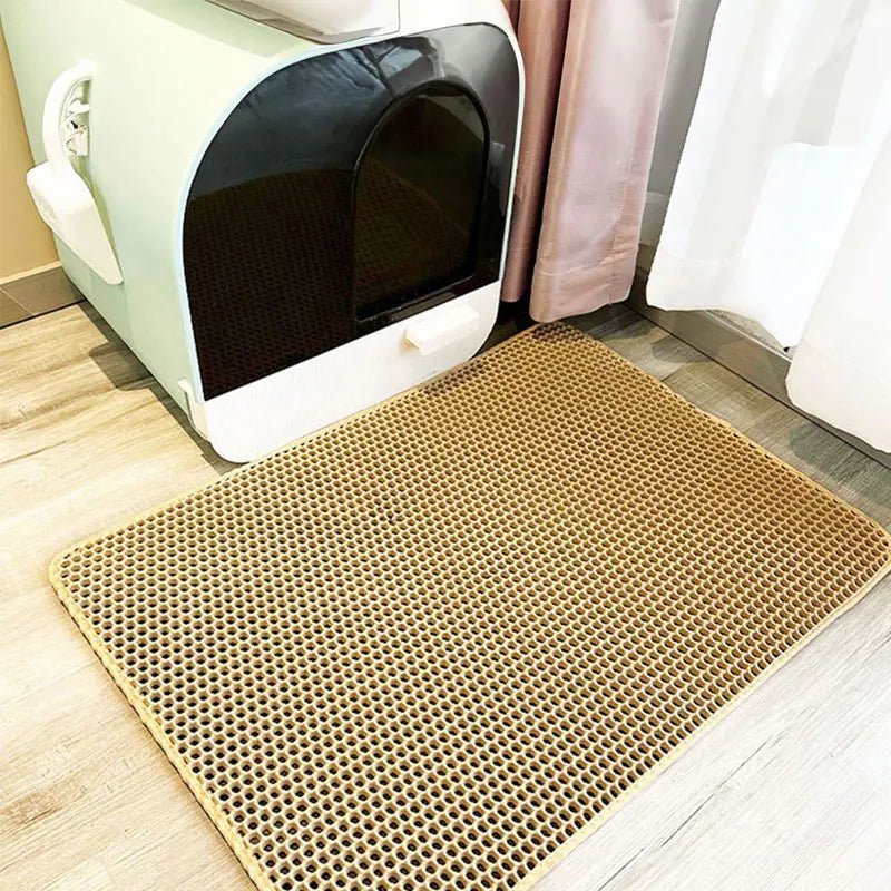 Pet Cat Litter Box Mat Clean - Fizu