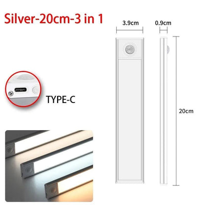 10 - 60cm LED Ultra Thin Lights Motion Sensor - Fizu