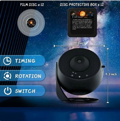 LED Night Light Galaxy Projector 360°
