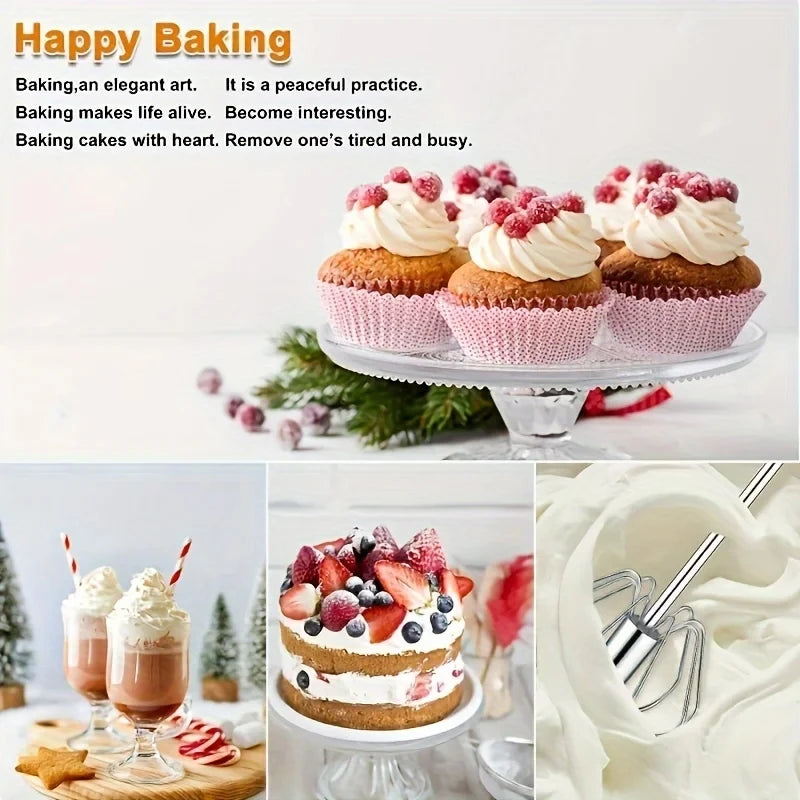 Semi Automatic Mixer Whisk Egg Beater