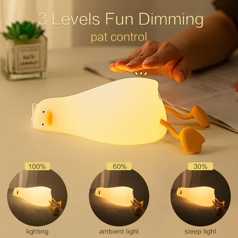 Squishy Duck LED Night Light