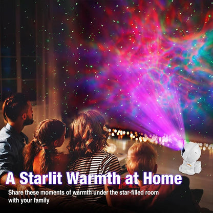 AstroGlow – Astronaut Galaxy & Star Projector Night Light
