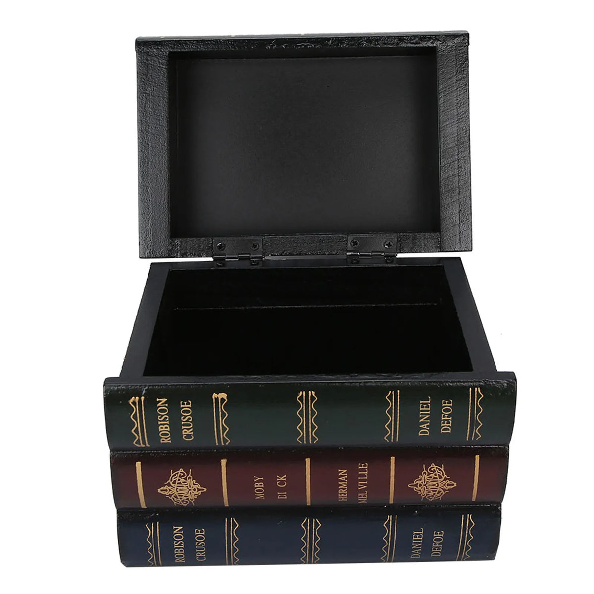 Antique Book-Shaped Jewelry Box