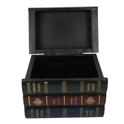 Antique Book-Shaped Jewelry Box