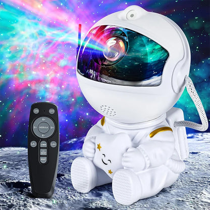 AstroGlow – Astronaut Galaxy & Star Projector Night Light