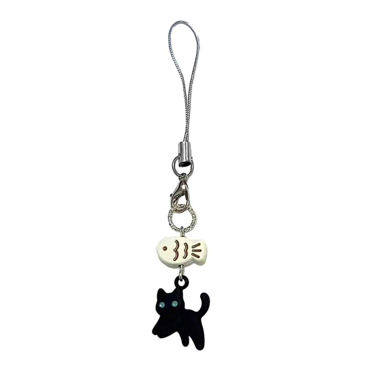 Black Cat Phone Charms