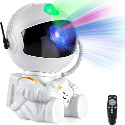 AstroGlow – Astronaut Galaxy & Star Projector Night Light
