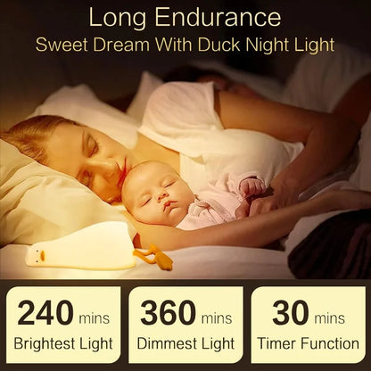 Squishy Duck LED Night Light