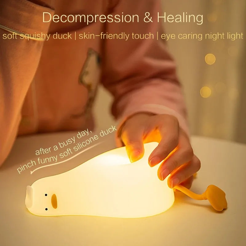 Squishy Duck LED Night Light