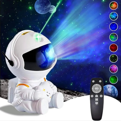 Astronaut Space Projector Kid Star Projector Galaxy Night Light - Fizu