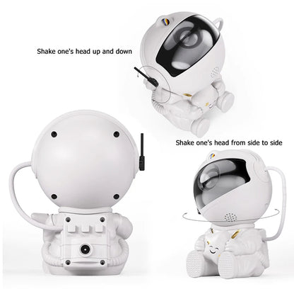 Astronaut Space Projector Kid Star Projector Galaxy Night Light - Fizu