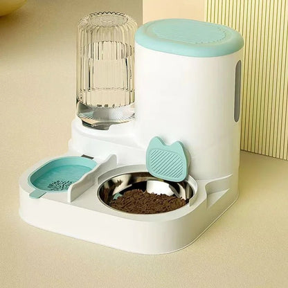 Cat bowl automatic feeder for pets - Fizu