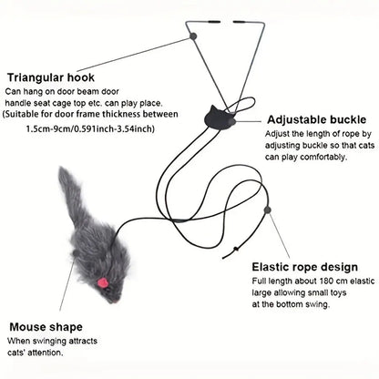 Door Hanging Cat Toy - Fizu
